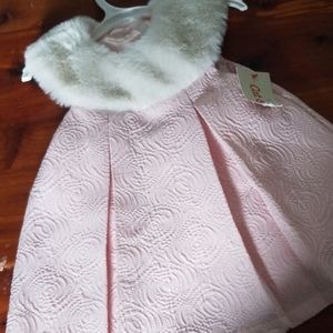 Cat & Jack 6-9 Month Pink Dress NWT